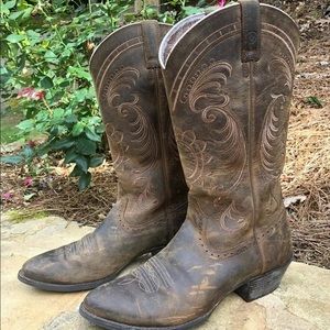 Ariat Magnolia Western Cowboy Boot Womens Sz 8.5B